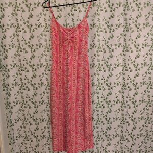 Billabong Vibrant Pink Midi Dress